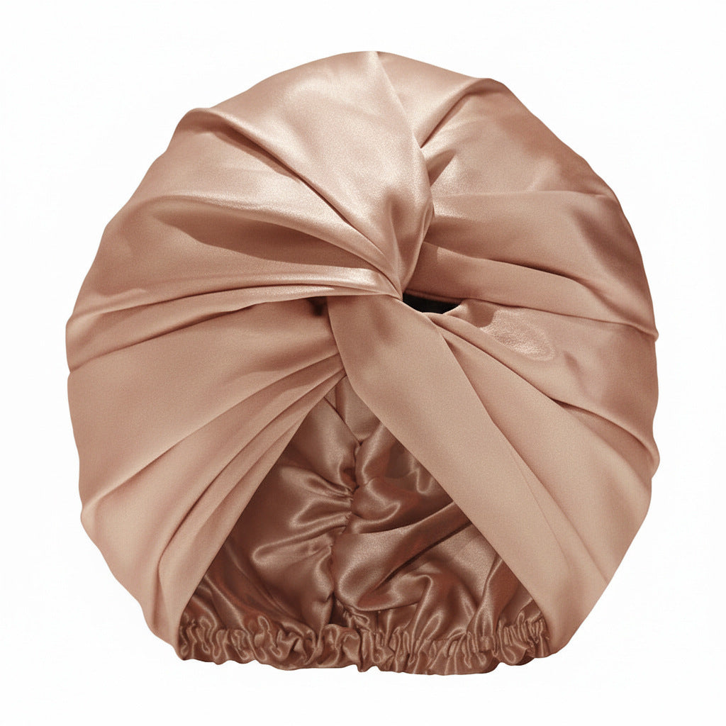 Double-Layer Silk Bonnet