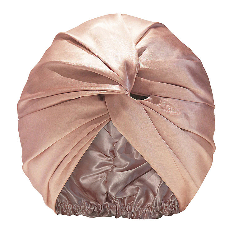 Double-Layer Silk Bonnet