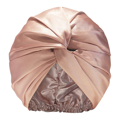 Double-Layer Silk Bonnet