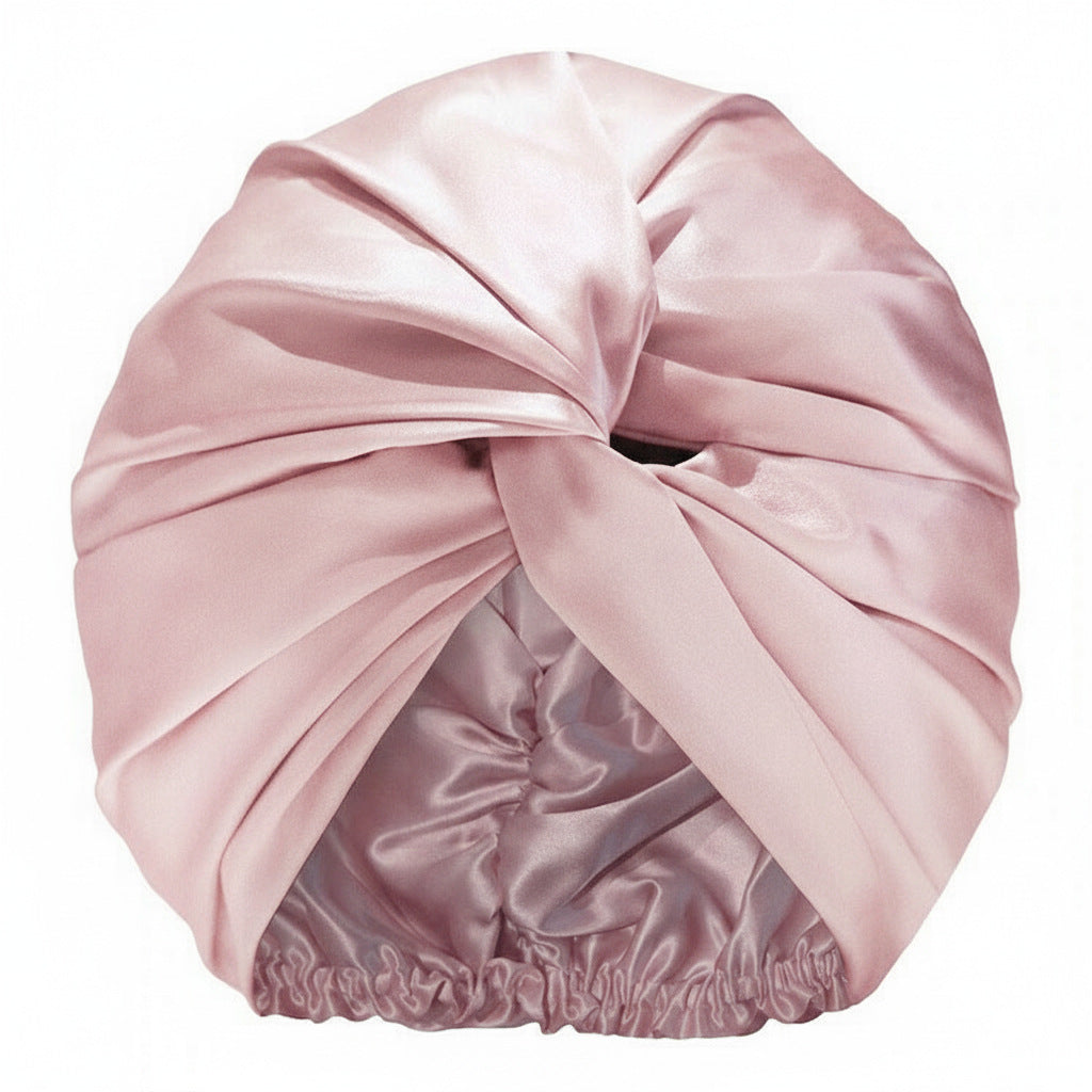 Double-Layer Silk Bonnet